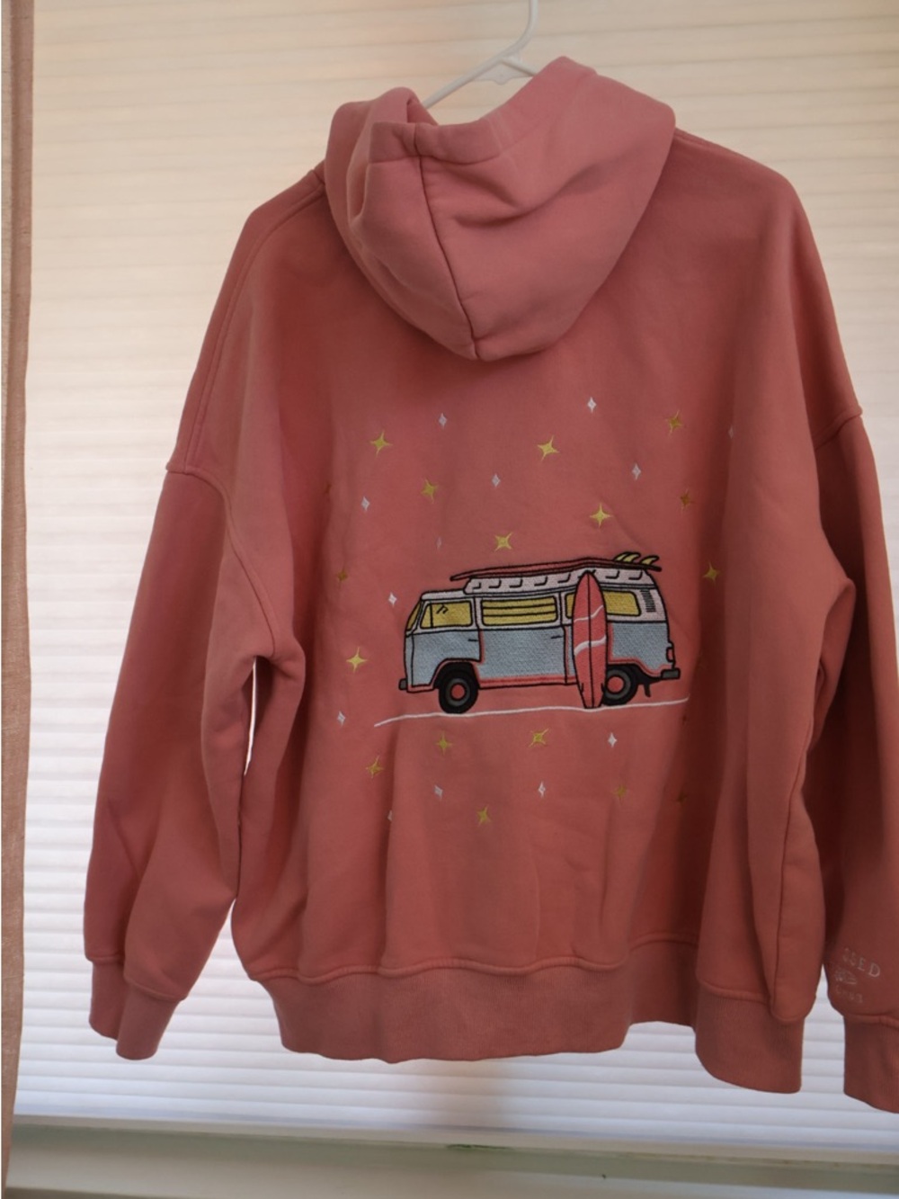 Sunkissed Coconut Pink Van Hoodie